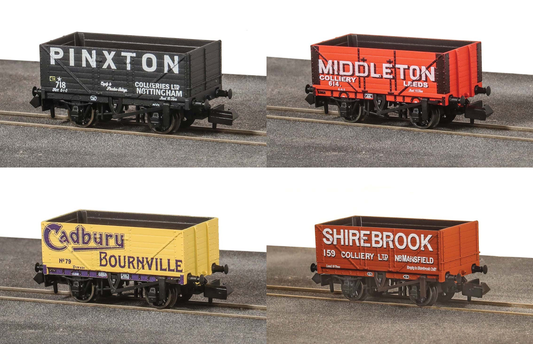 Peco N Gauge 7 Plank wagons