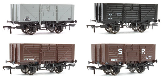 IN STOCK Rapido 8 Plank Open Wagons
