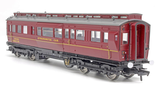 BR Maroon Dynamometer Car