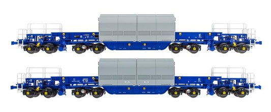 Accurascale OO Gauge KUA Nuclear Flask Carrier Twin Pack