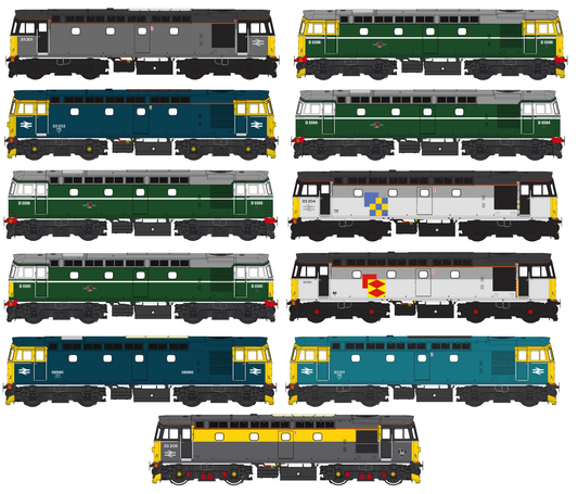 Heljan OO Gauge Class 33/2 Artwork!