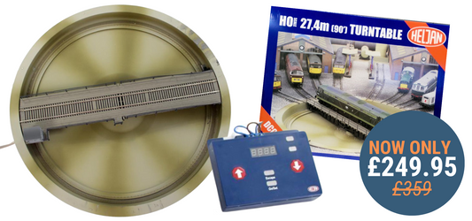 🚇 Bargain Heljan Motorised Turntable