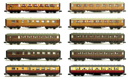 New Dapol N Gauge Gresley Coaches Announced!