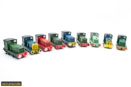 Ruston Rainbow - Accurascale Reveal O Gauge Samples