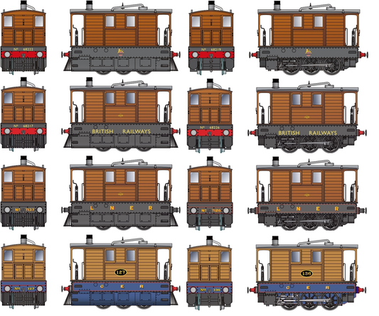 Rapido O Gauge Class J70 Artwork