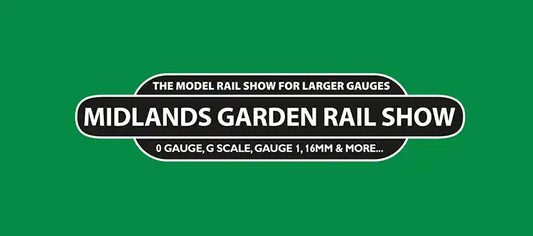 Visit us at Midlands Garden Rail Show 2022