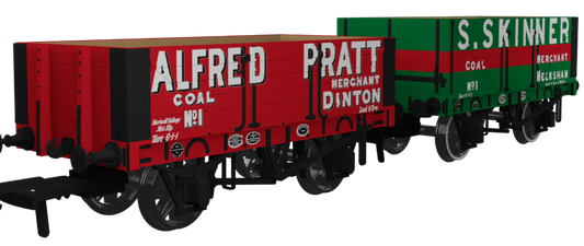 Rapido OO RCH 5 and 7 Plank Wagons