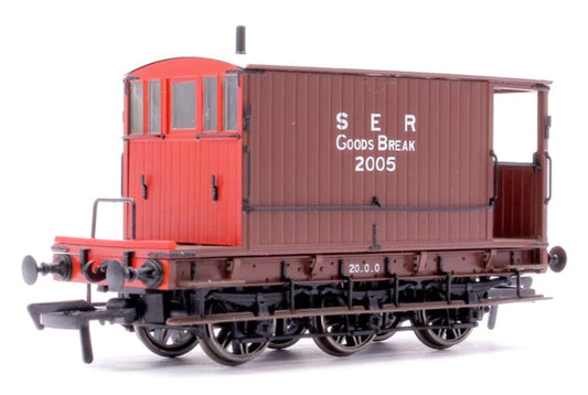 EXCLUSIVE SECR 6 Wheel Brake Vans