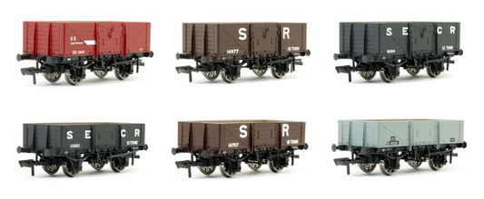 SECR 5 & 7 Plank Wagons