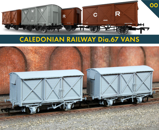 Caledonian Railway Dia.67 10T Van