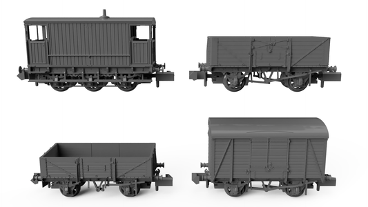 Rapido UK Announce N Gauge SECR Wagon Packs!