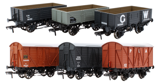 📢 New GWR Open Wagons & Vans from Rapido!