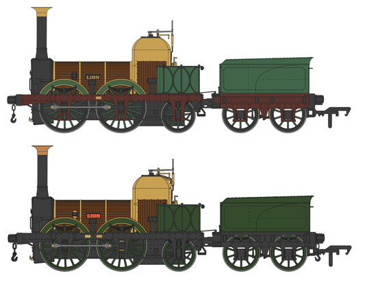 Rapido Trains OO Lion Artwork