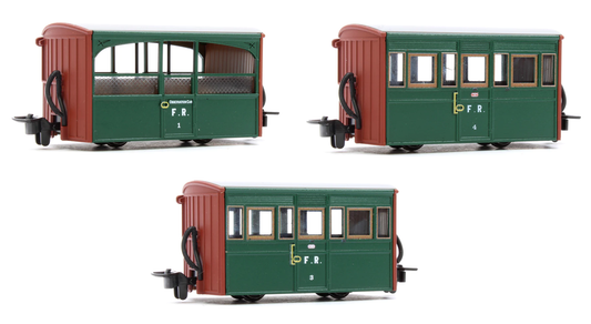 New Ffestiniog Railway Bug Box coaches