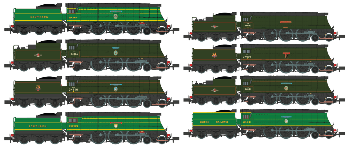 New Dapol West Country Battle Of Britain Update – Rails Of Sheffield