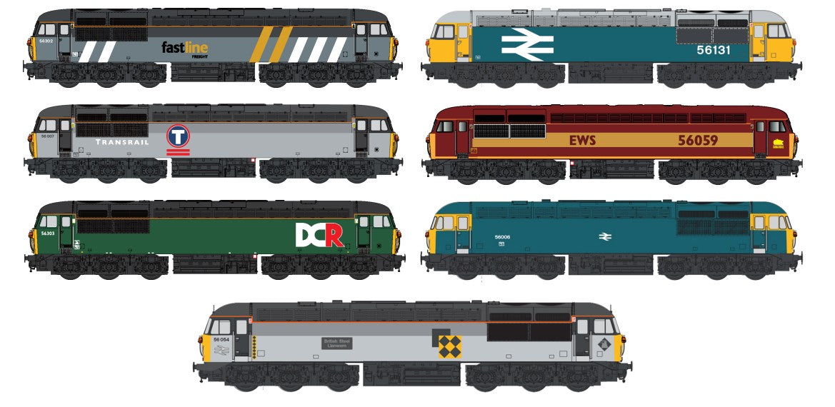 Dapol N Class 56 Additions + Renders – Rails of Sheffield