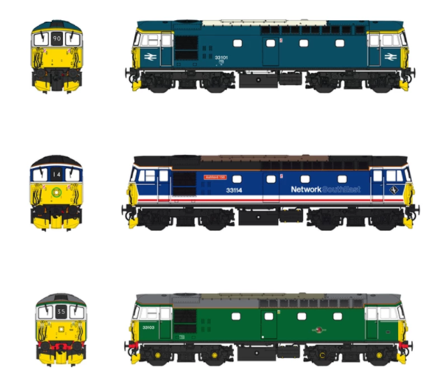 Heljan OO Gauge Class 33/1 – Rails of Sheffield