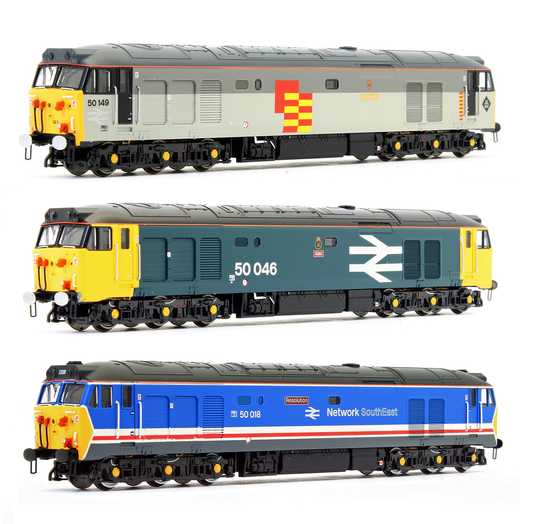 New Dapol N Gauge Class 50 Diesel Locomotives Arrive!