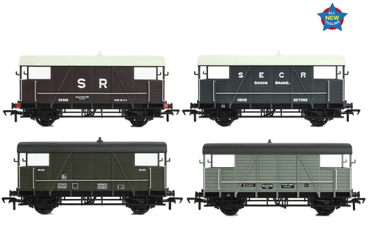 SE&CR Dance Hall Brake Vans