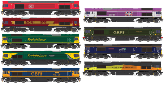 Dapol Announce New N Gauge Class 66