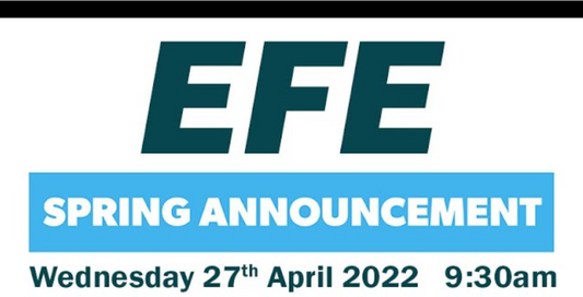 EFE Spring Announcement 2022