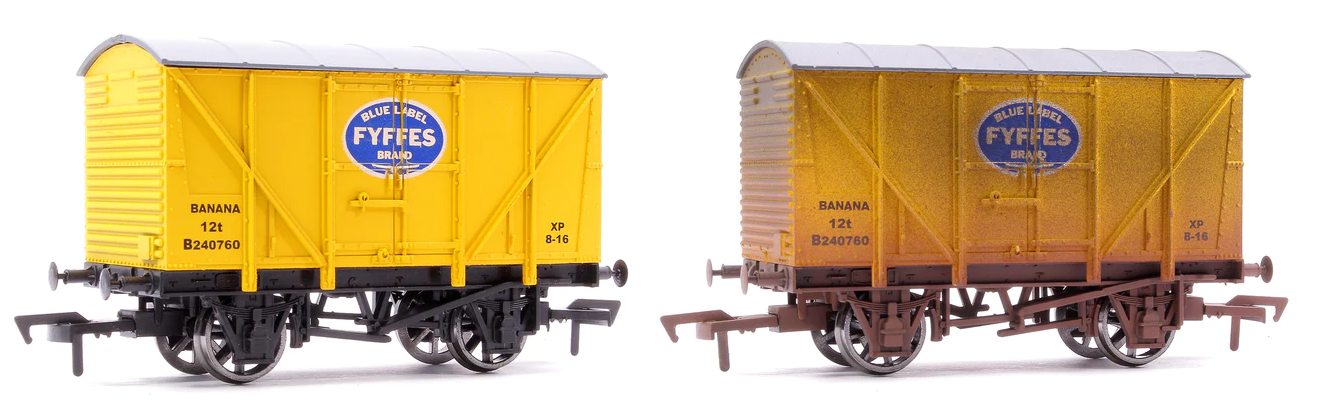 Banana Rails NEW OO Banana Vans – Rails