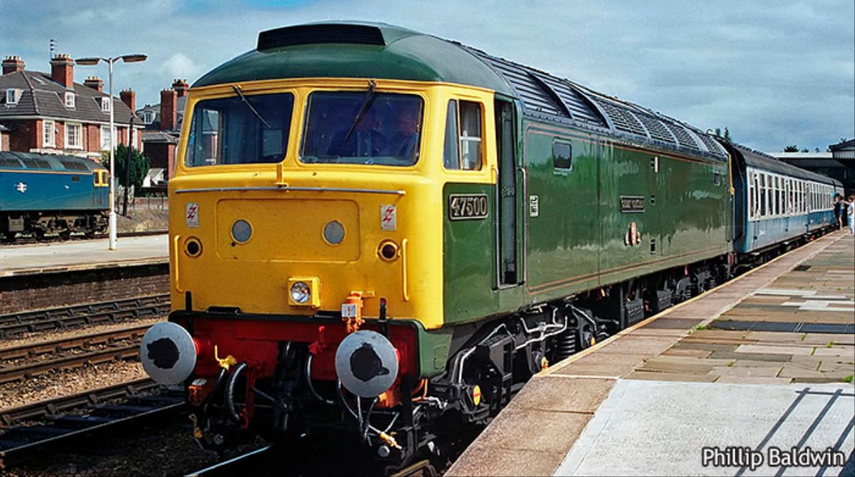 CLASS 47 500 'GREAT WESTERN' GWR GREEN – Rails