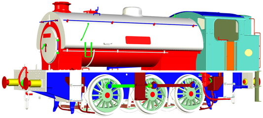 Dapol O Gauge J94 Austerity