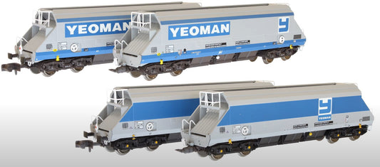 N Gauge O & K Foster Yeoman Hoppers