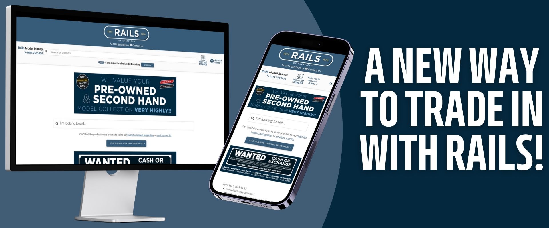 💷 A New Way to Trade Model Railways at Rails!
