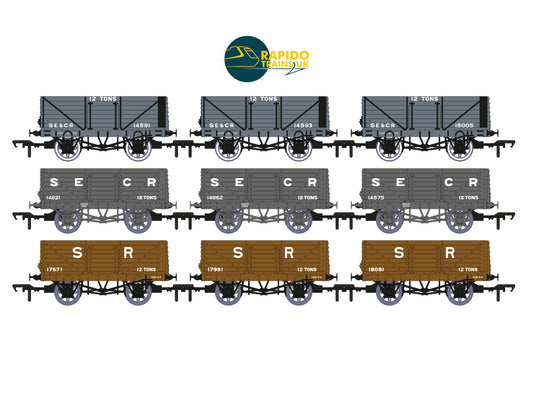 SECR 12 Ton 7 Plank Wagon Packs