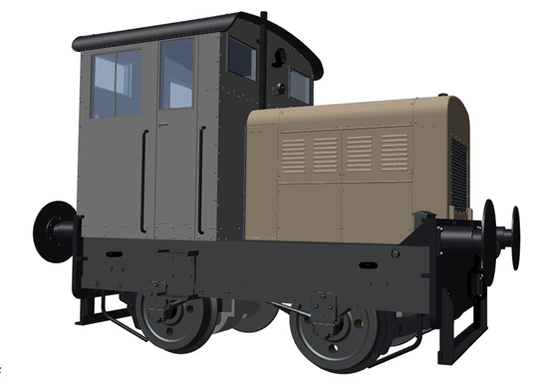 Heljan Announce O Gauge Ruston Shunter