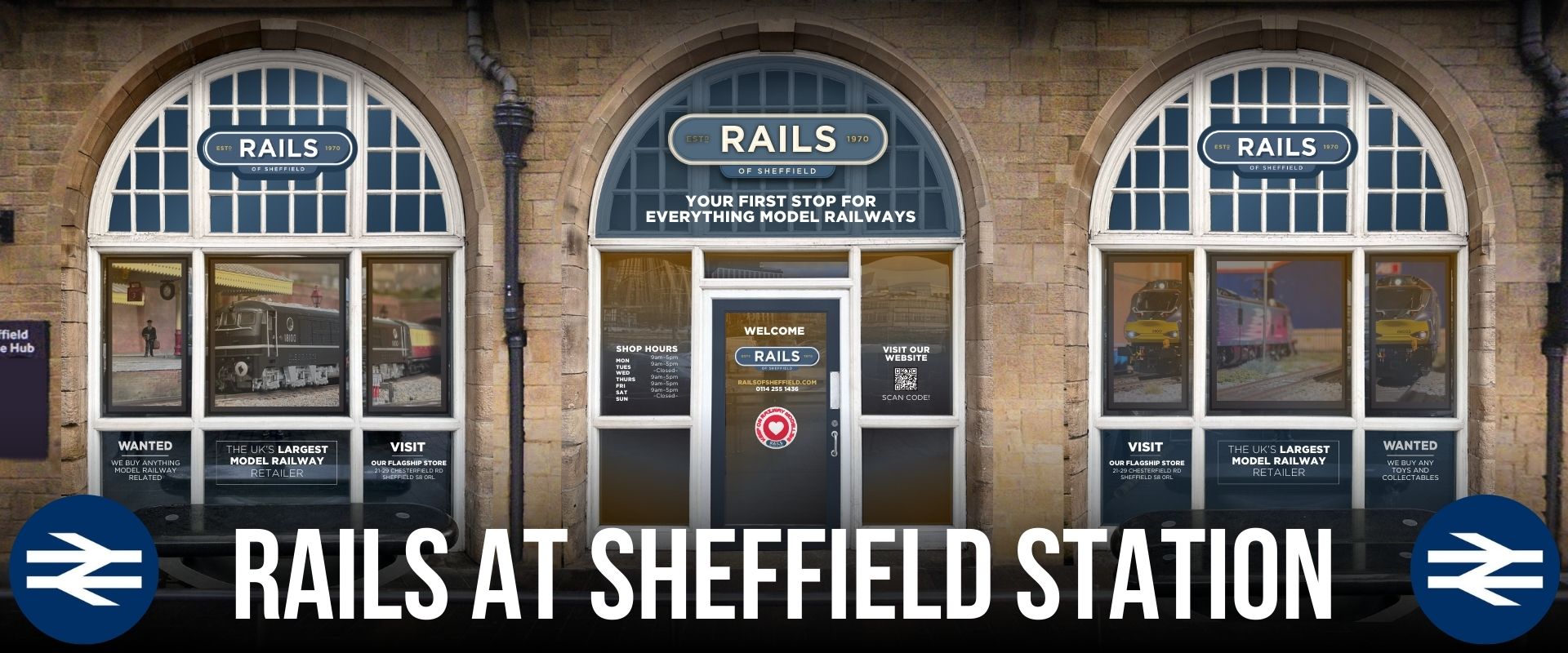 Shsop Rails 🔥 Rails Announce New Store Location at Sheffield Station