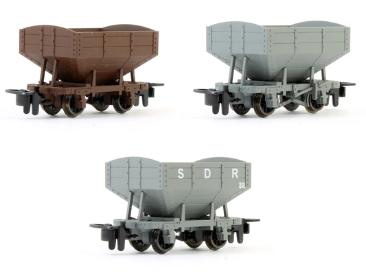 Peco 009 GLT Snailbeach Hopper Wagons