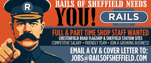 Full & Part Time Shop Staff Wanted at Rails!
