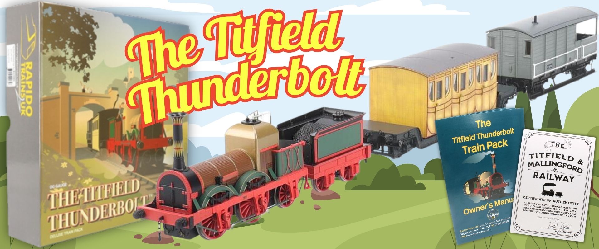 Thundervolt Rails 😍 Explore Rapido's Discounted Titfield Thunderbolt Range! – Rails