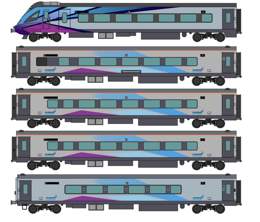 Revolution Trains N Gauge MK5 Coaches