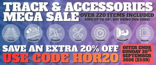 🛤️ Track & Accessories Mega Sale Now On