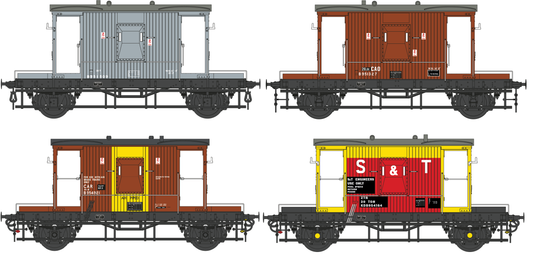 😀 Dapol  O Gauge Brake Vans New Batch Announced