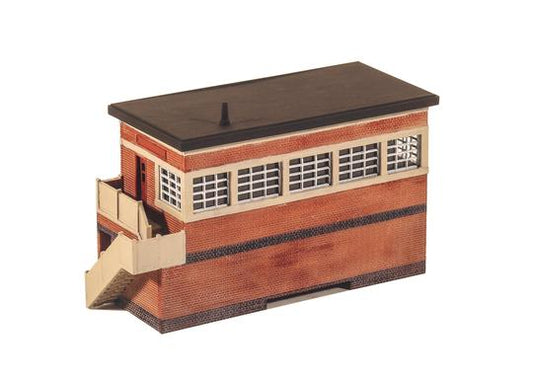 WARTIME (ARP) FLAT ROOF SIGNAL BOX - N GAUGE