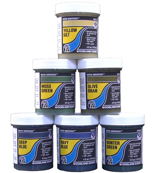 Woodland Scenics Realistic Water and Water Tints