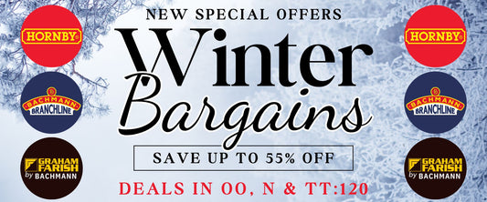 ❄️ New Winter Deals! Up to 55% off in OO, N & TT:120