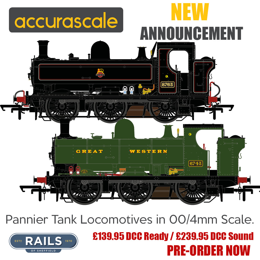 Accurascale OO Pannier Tanks