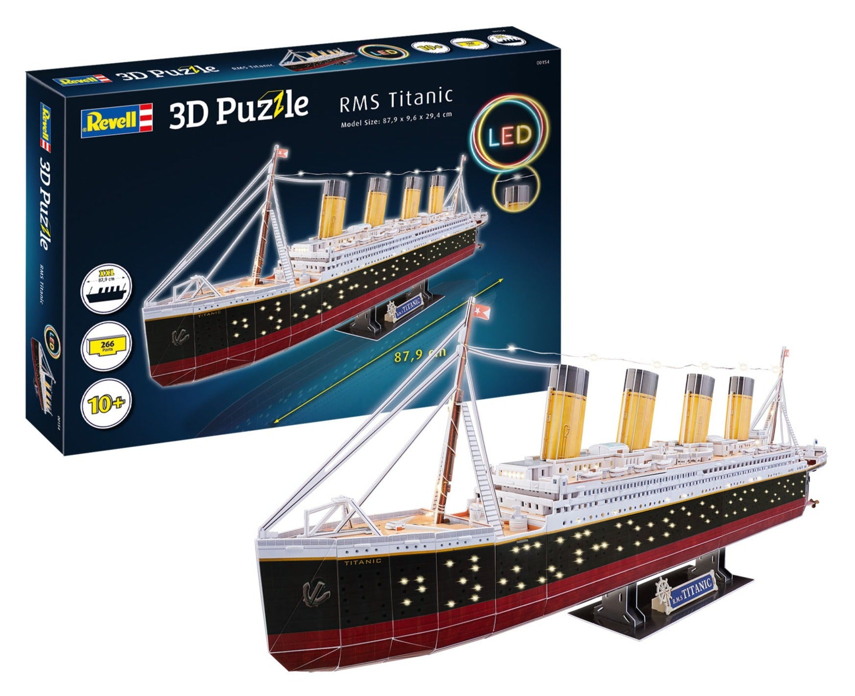 Revell 00154 RMS Titanic - LED Edition Model Kit – Rails