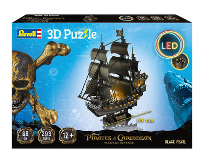 00155 Black Pearl (LED Edition) 3D Puzzle