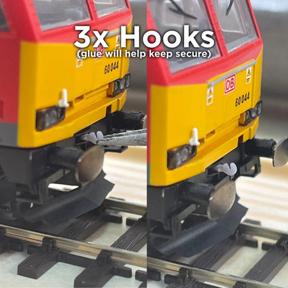 OO Gauge Class 60 Detail Pack (Single Pack) - Unpainted