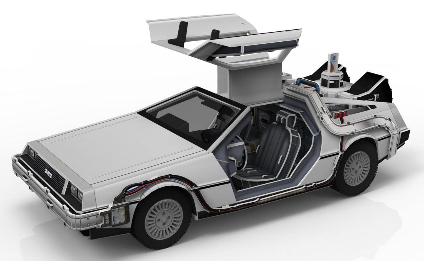 Time Machine "Back to the Future" Model Kit