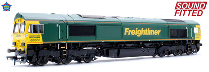 Pre-Owned Class 66/6 66606 Freightliner Green Diesel Locomotive - DCC Sound