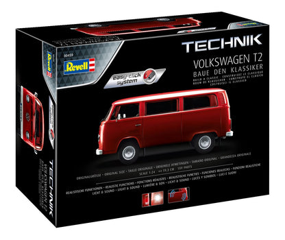 Volkswagen T2 Bus Easy-Click Technik (1:24 Scale ) Model Kit