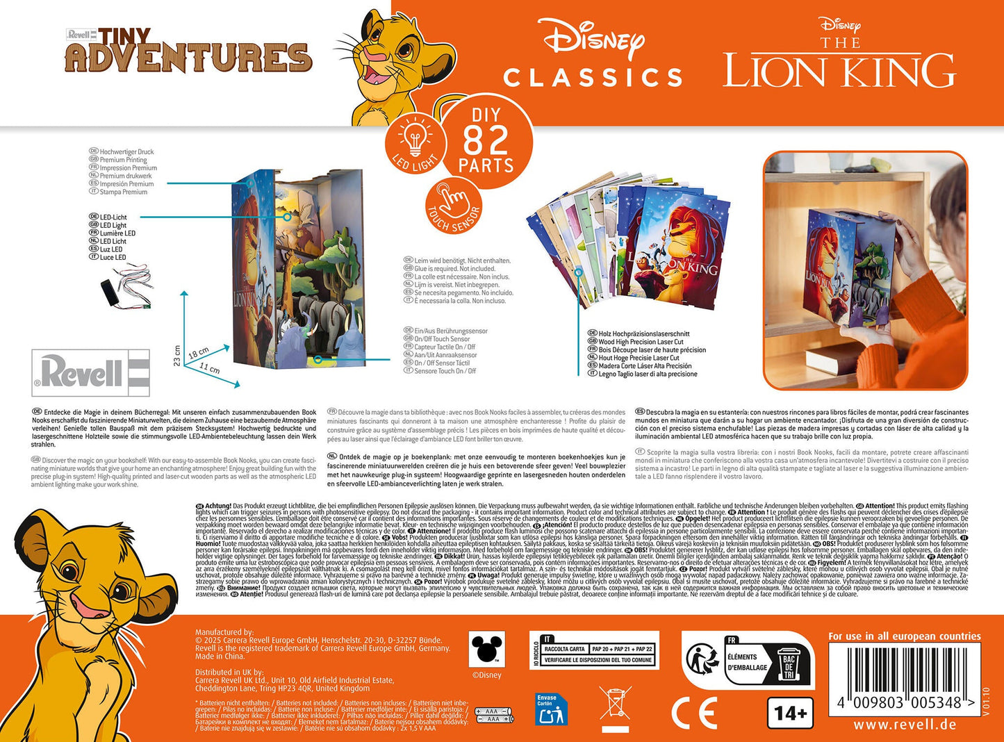 The Lion King Tiny Adventures Model Kit